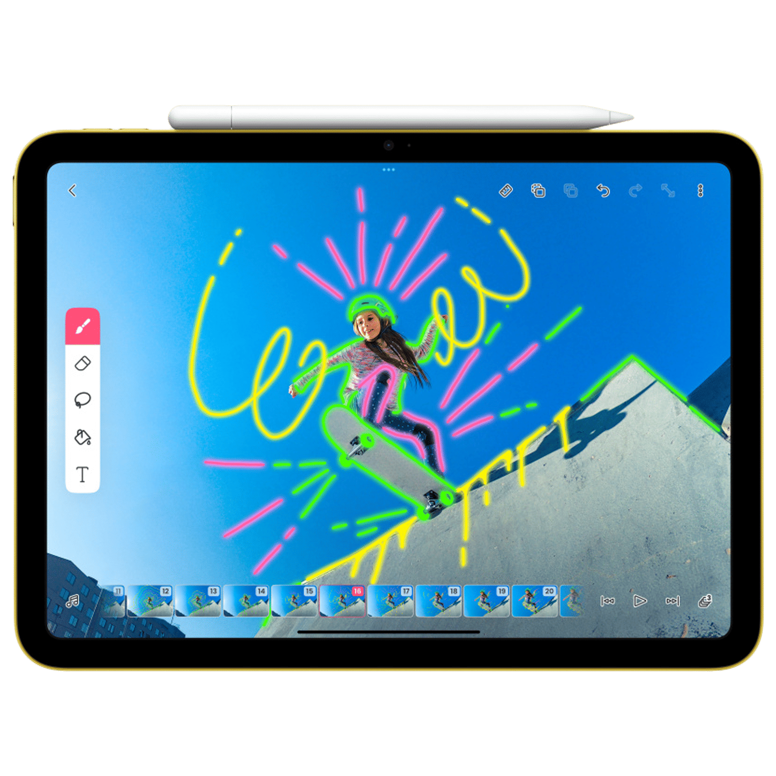 Buy Apple Pencil For iPad (Magnetically Attaches, MUWA3ZM/A, White